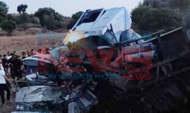 আলজেরিয়ায় বাস-ট্রাক সংঘর্ষে নিহত ১৮