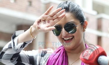 এবার হাতে যা লিখলেন পরীমনি: ১০ অক্টোবর প্রতিবেদন দাখিল