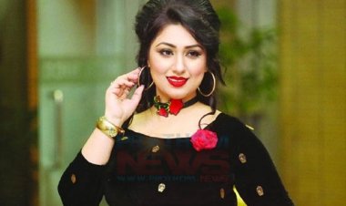 আবারো যেন চেনা ছন্দে ফিরতে শুরু করেছেন অপু বিশ্বাস