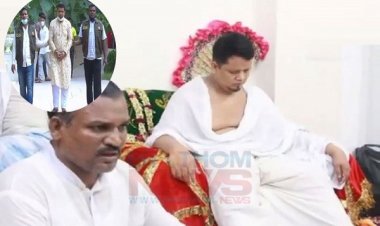 ধর্মীয় লেবাসে কথিত পীরের মানুষ ঠকানোর ব্যবসা