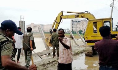 ভালুকায় জবর দখল হওয়া  প্রায় ৫একর বন ভুমি উদ্ধার