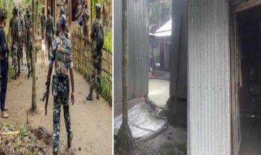 বাংলাদেশের ফুলবাড়ী সীমান্তে ঢুকে বাড়িতে হামলা বিএসএফের