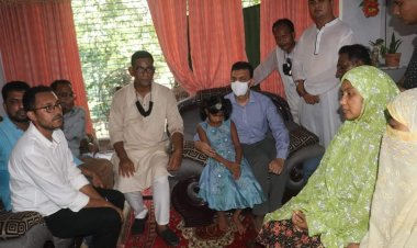 ছাত্রনেতা মরহুম কামালের পরিবারের পাশে বিএনপি নেতা বকুল 