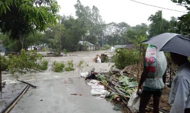 ডিমলায় গ্রোয়েন বাঁধ ভেঙে ৪০০ ঘরবাড়ি বিলীন