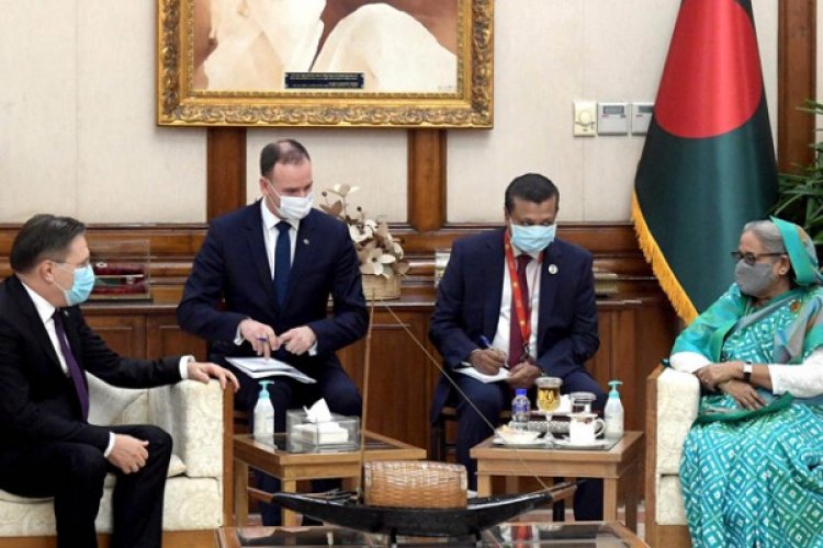আরেকটি পারমাণবিক বিদ্যুৎকেন্দ্র স্থাপনে রাশিয়ার সহযোগিতা চাইলেন প্রধানমন্ত্রী