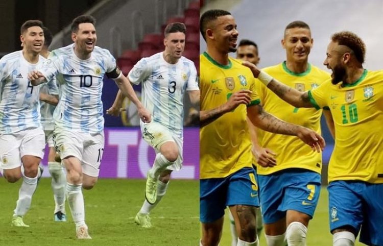 আর্জেন্টিনাকে ৮ উইকেটে হারাল ব্রাজিল