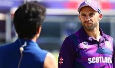  টস জিতে নিউজিল্যান্ডকে ব্যাটিংয়ের আমন্ত্রণ স্কটল্যান্ডের