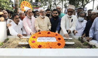 সাদেক হোসেন খোকার মৃত্যুবার্ষিকীতে বিএনপির শ্রদ্ধা