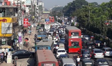 রাজধানী জুড়ে তীব্র যানজট