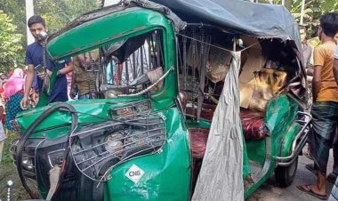 সুনামগঞ্জে ট্রলি-সিএনজি সংঘর্ষে নিহত ২