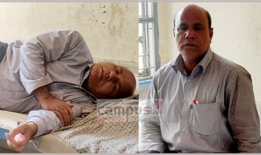 সহকারী শিক্ষকের ঘুষিতে প্রধান শিক্ষক হাসপাতালে
