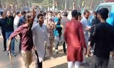 টাঙ্গাইলে রেজা কিবরিয়া-ভিপি নূরের ওপর ছাত্রলীগের হামলা, আহত ৪০