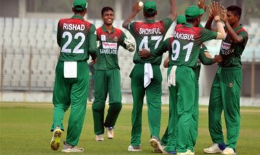  অধিনায়ক ছাড়াই ত্রিদেশীয় সিরিজের বাংলাদেশ অনূর্ধ্ব-১৯ দল