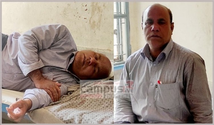 সহকারী শিক্ষকের ঘুষিতে প্রধান শিক্ষক হাসপাতালে