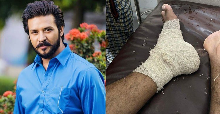 শুটিংয়ে আহত নায়ক নিরব