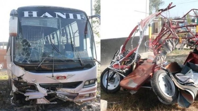 গাইবান্ধায় হানিফ পরিবহনের ধাক্কায় অটোরিকশার ৬ যাত্রী নিহত