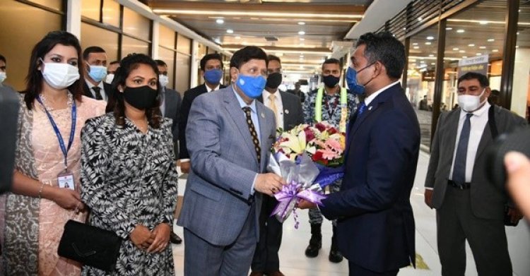 ঢাকায় মালদ্বী‌পের ভাইস প্রেসি‌ডেন্ট ফয়সাল নাসিম