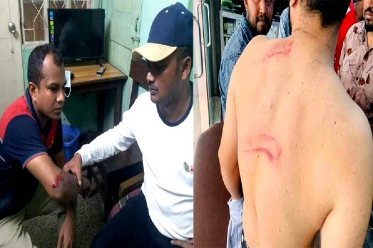 ছাত্রদলের মিছিলে পুলিশের লাঠিচার্জ