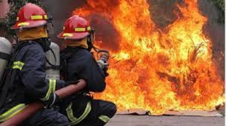 গুলশানে ভবনে আগুন