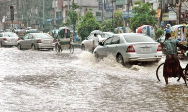 টানা বৃষ্টি-যানজটে রাজধানীজুড়ে ভোগান্তি চরমে