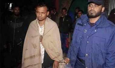 ঘরে স্ত্রীর লাশ রেখে বোরকা পরে পালাতে গিয়ে আটক স্বামী