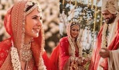 বিয়ের সন্ধ্যায় কত মূল্যের লেহেঙ্গায় সেজেছিলেন ক্যাটরিনা