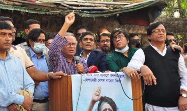 মুরাদের মতো প্রধানমন্ত্রীর ক্যাবিনেটকেও রাস্তায় শুয়ে থাকতে হবে: রিজভী