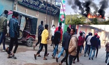 কিশোরগঞ্জে ফুল দেওয়া নিয়ে আ.লীগের দুই গ্রুপের সংঘর্ষ