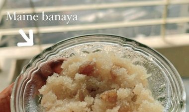  হানিমুন থেকে ফিরেই রান্নাঘরে ক্যাট, বানালেন সুজির হালুয়া