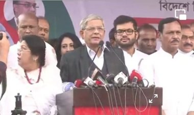 আন্দোলন-সংগ্রামের মাধ্যমে আ’ লীগ সরকারের পতন ঘটানো হবে:  মির্জা ফখরুল