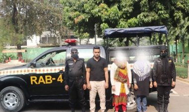 পার্লারের আড়ালে দেহ ব্যবসা, নারীসহ আটক ৩