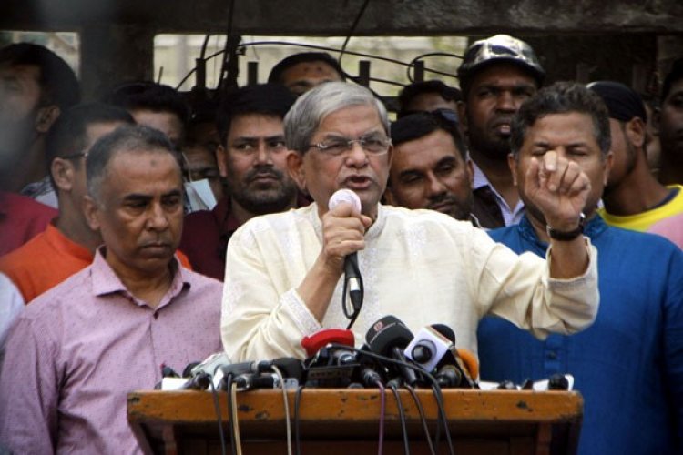 খালেদা জিয়াকে বিদেশে না পাঠালে দেশের অস্তিত্ব ধ্বংস হবে: মির্জা ফখরুল