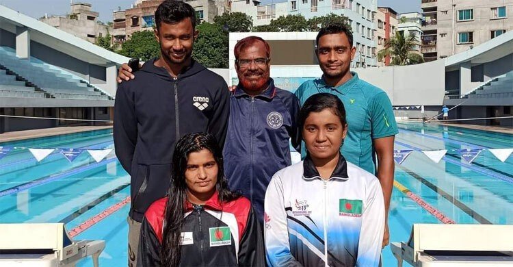  ওয়ার্ল্ড চ্যাম্পিয়নশিপে যাচ্ছেন চার সাঁতারু