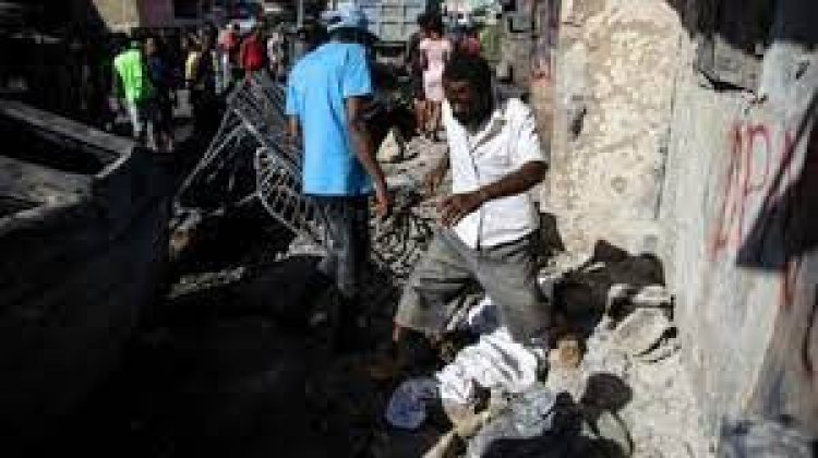  হাইতিতে ট্যাংকার বিস্ফোরণে নিহতের সংখ্যা বেড়ে ৯০