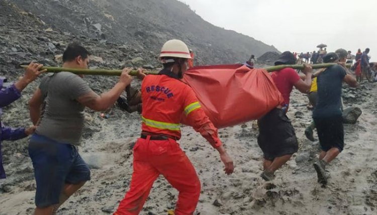  মিয়ানমারে খনি ধসে নিখোঁজ কমপক্ষে ৭০