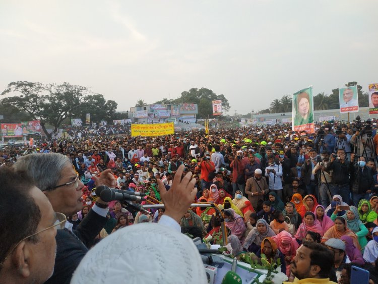 সংলাপের নাটক নয়, সংলাপের আগে পদত্যাগ করুন : মির্জা ফখরুল