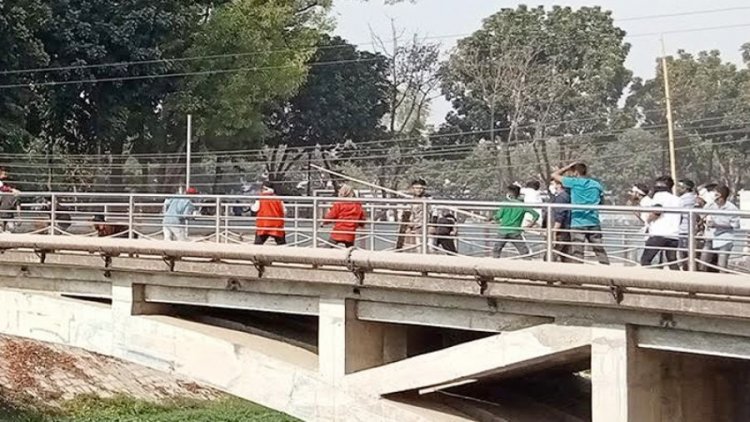 সিরাজগঞ্জে বিএনপির সমাবেশে আসার পথে আ.লীগের হামলায় আহত ১৫