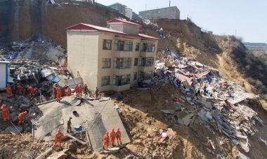 চীনে ভূমিধসে প্রাণ গেল ১০ জনের