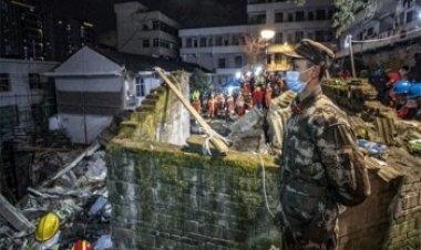 ক্যান্টিনে গ্যাস বিস্ফোরণে ভবন ধসে নিহত ১৬