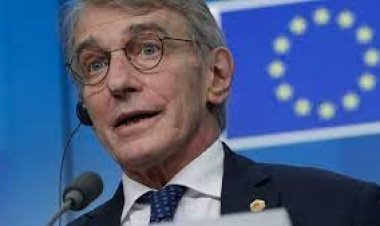  ইউরোপিয়ান পার্লামেন্টের প্রেসিডেন্ট ডেভিড সাসোলি মারা গেছেন