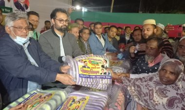 ঢাকা মহানগর উত্তর বিএনপির শীত বস্র বিতরণ