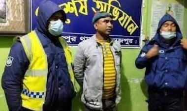 বিরামপুরে নবনির্বাচিত ইউপি সদস্য গ্রেফতার