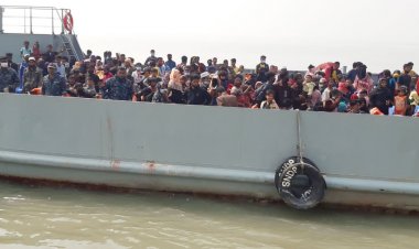 ভাসানচরের পথে আরও ১৯০৪ রোহিঙ্গা