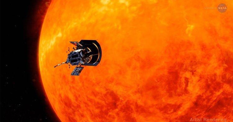 সূর্যের অগ্নিবলয়ে ঢুকে পড়লো নাসার সৌরযান