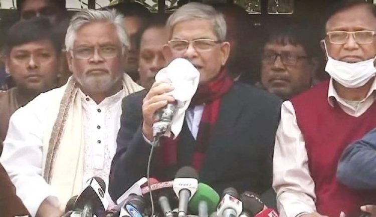 রাজপথে উত্তাল তরঙ্গ সৃষ্টি করতে হবে: মির্জা ফখরুল