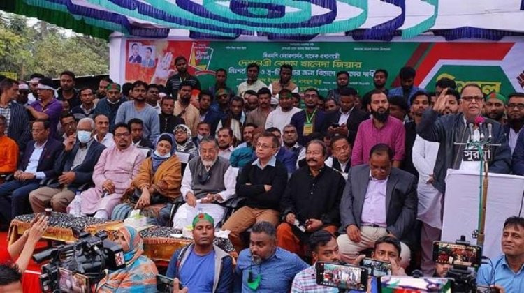 রাজপথ রঞ্জিত করে খালেদা জিয়াকে মুক্ত করে আনতে হবে