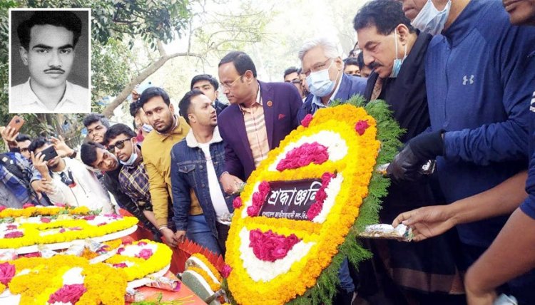 শহীদ আসাদ স্মৃতিস্তম্ভে বিএনপির শ্রদ্ধা নিবেদন