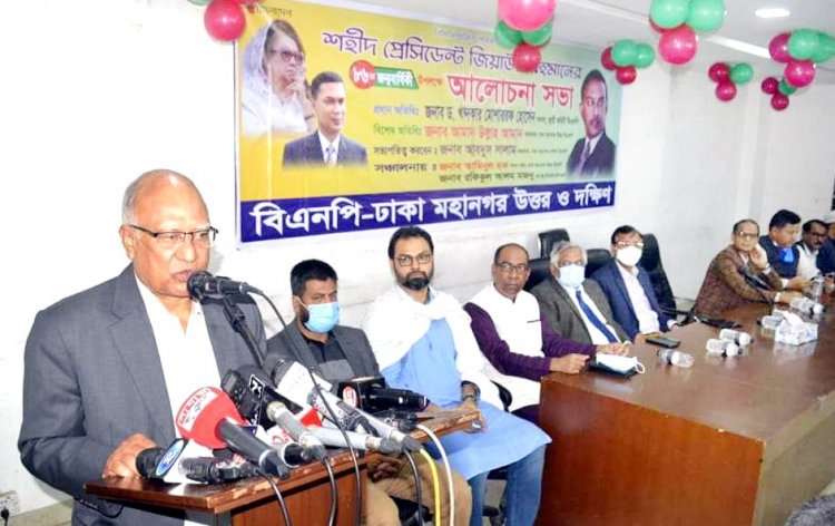 এদেশের মানুষ স্বৈরাচারকে উৎখাত করে গণতন্ত্র উদ্ধার করবে:ড.মোশাররফ