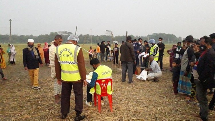 আগুনে পোড়া এক কিশোরীর খণ্ডিত লাশ উদ্ধার!