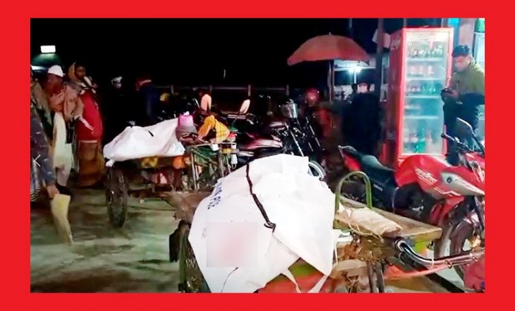 শিবচরে বাস-প্রাইভেটকার সংঘর্ষে পথচারীসহ চারজন নিহত